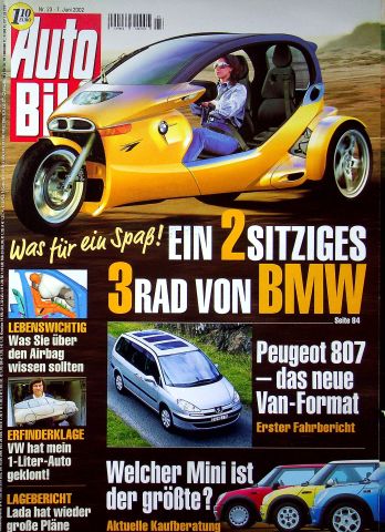 Deckblatt Auto Bild (23/2002)